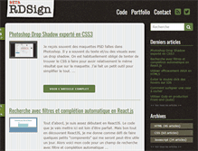 Tablet Screenshot of beta.rdsign.net
